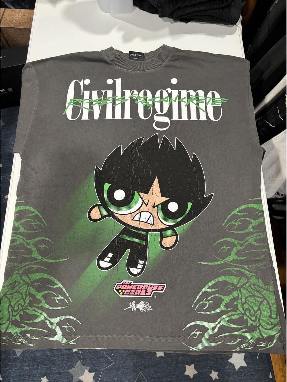 CIVIL REGIME POWERPUFF GIRLS SMALL NWT